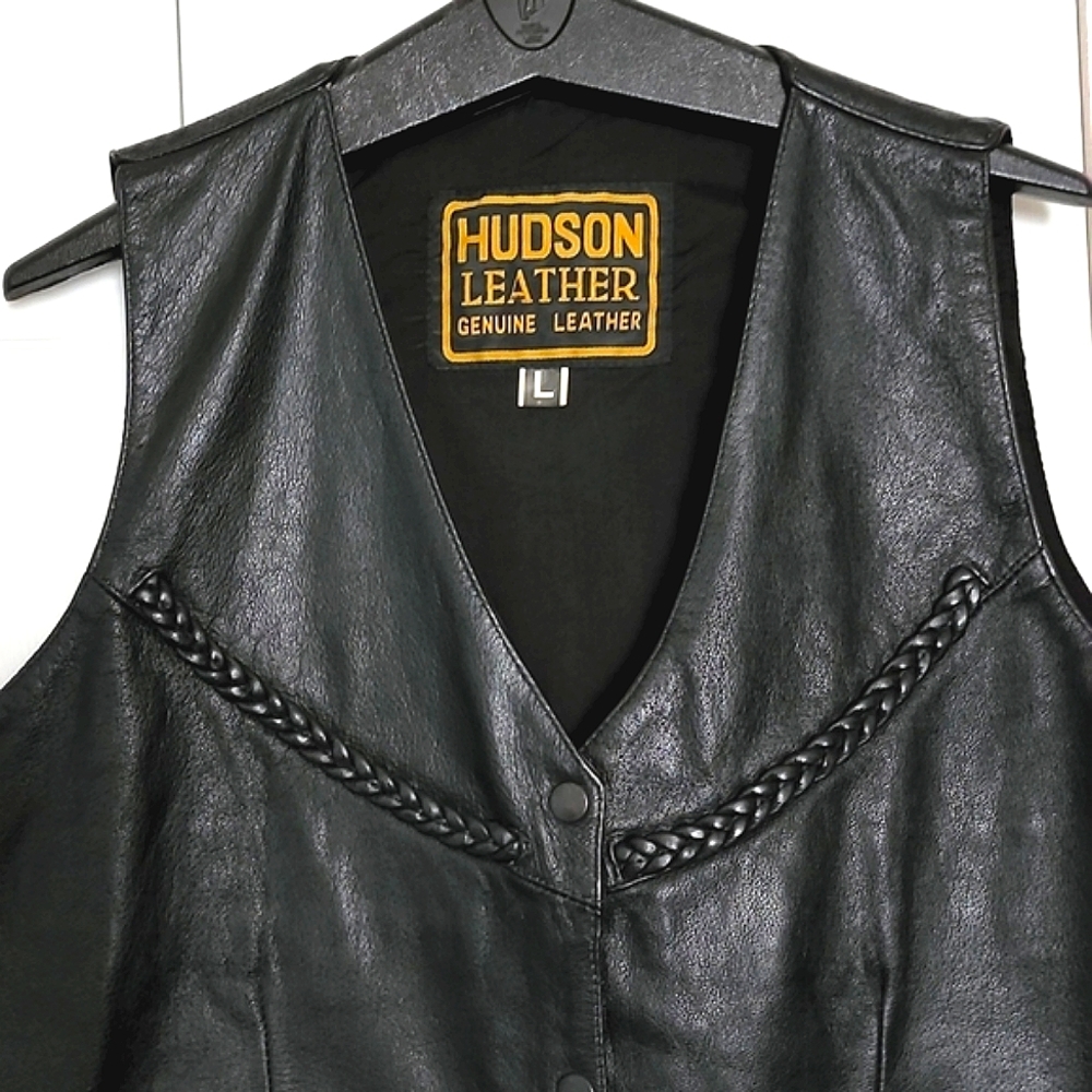 Hudson Leather Vest